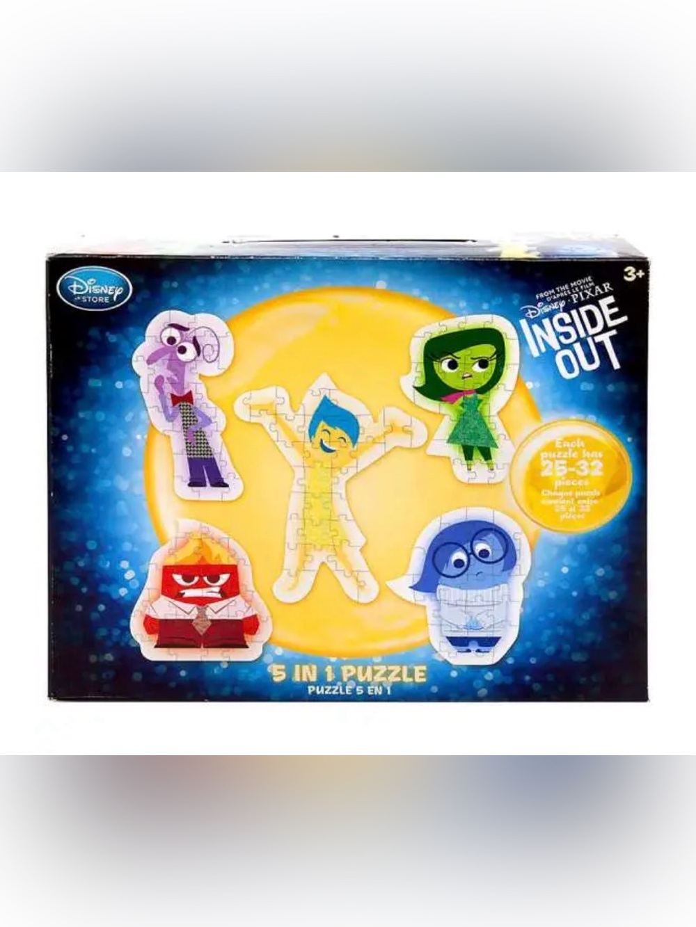 Disney Inside Out 5 In 1 Exclusive Puzzle